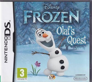 Disney - Frozen - Olafs Quest - Nintendo DS - (A Grade) (Genbrug)